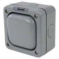 MK Outdoor Switch, Grey