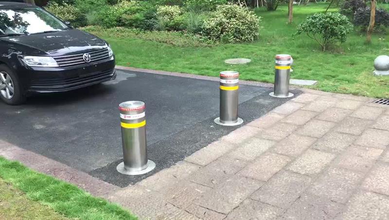 Rising bollards